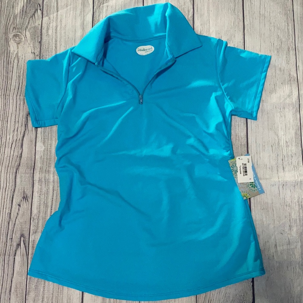 🆕 Southwind Apparel Turquoise Top S